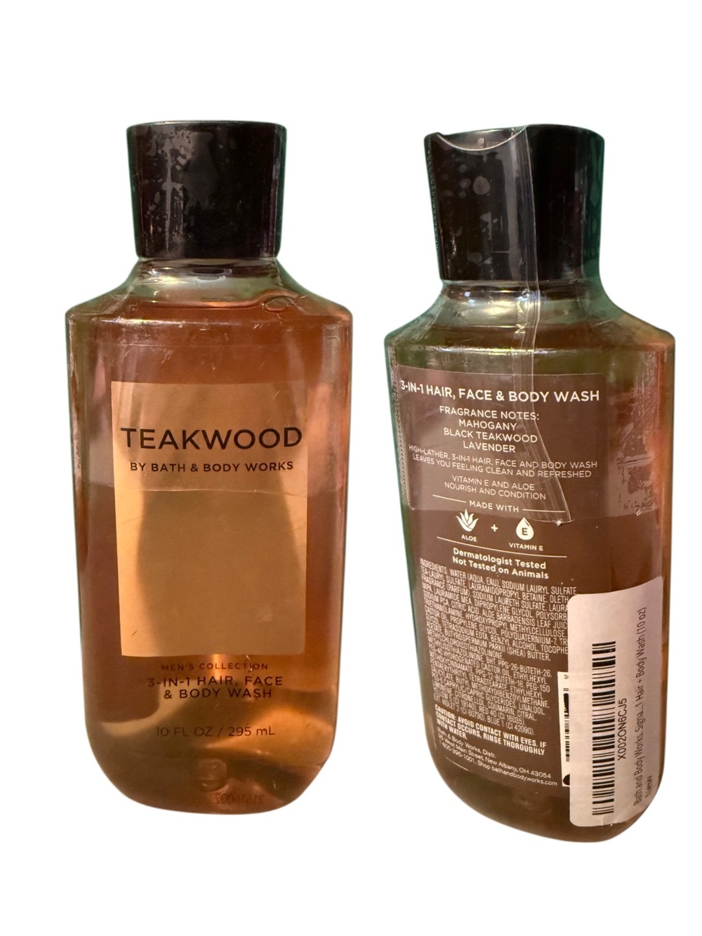 ⭐️ NWT Bath & Body Works Teakwood Men’s 3-In-1 Body Wash Shower Gel